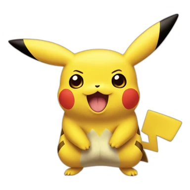 Pikachu pokémon sticker