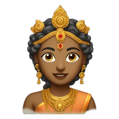 Godess durga sticker