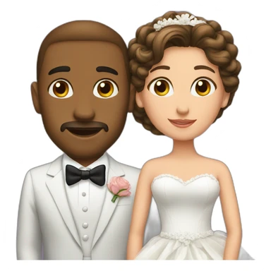 Friends marriage sticker