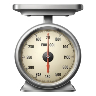 Market Scale Weight sticker