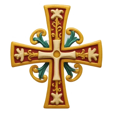 occitan cross sticker