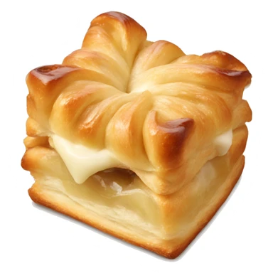 1 Square Pastry Apple danish  sticker