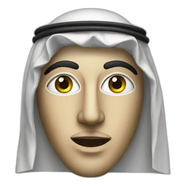 palestine mask sticker