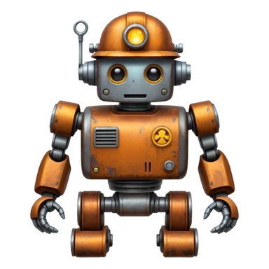miner Robot sticker