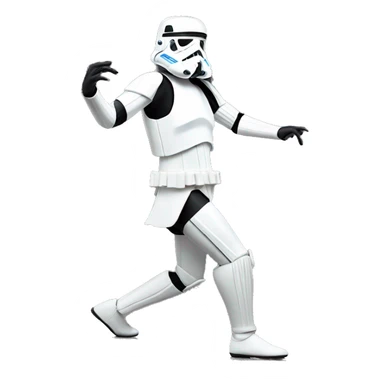 storm trooper dancing  sticker