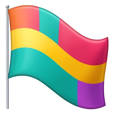 Floptropica flag sticker