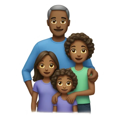 Family of eight sticker