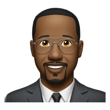 Very realistic Martin Lawrence sticker