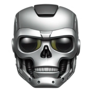 Terminator 2 robot sticker