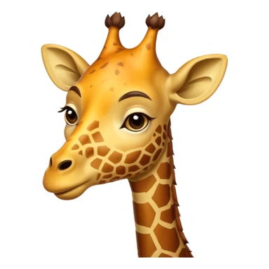 king giraffe sticker