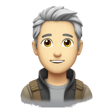 Anime Protagonist sticker