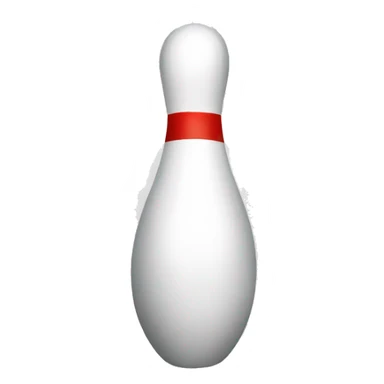 Bowling pin sticker
