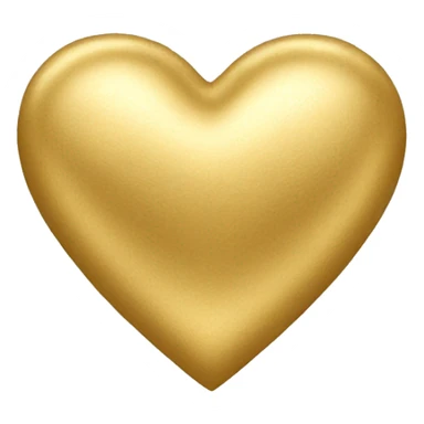 gold heart  sticker