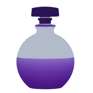 perfume/cologne silhouette sticker