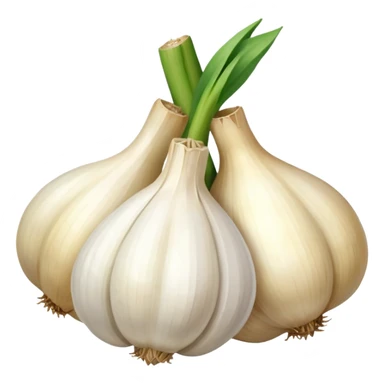 garlic bulbs sticker