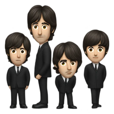 The Beatles  sticker