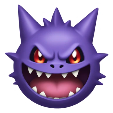 Gengar pokemon  sticker