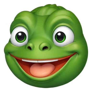 Happy pepe sticker