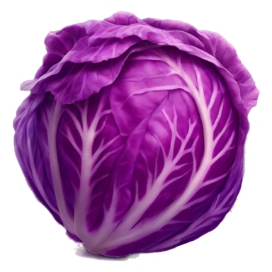 Red cabbage sticker