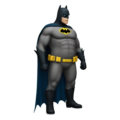Batman with a fat booty sticker