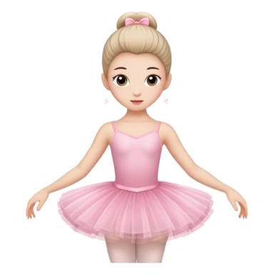 bailarina rosada  sticker