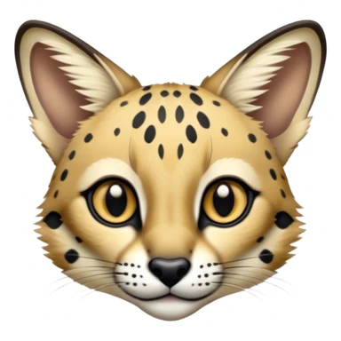 Serval-Genet-Civet-hybrid sticker