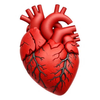 coeur humain sticker