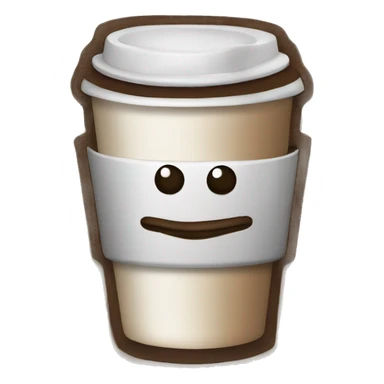 A nice cup of coffee on a cold Serbian morning  sticker