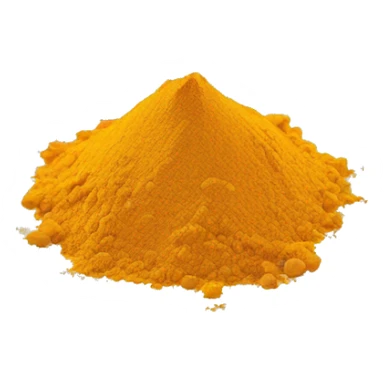 turmeric powder sticker