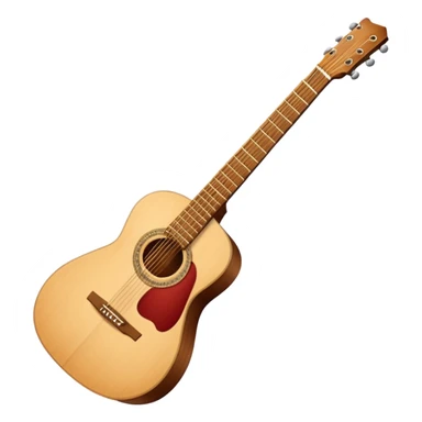 acoustic guitar sticker