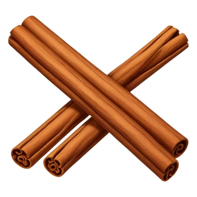 One Cinamon Stick, ultra realistic sticker