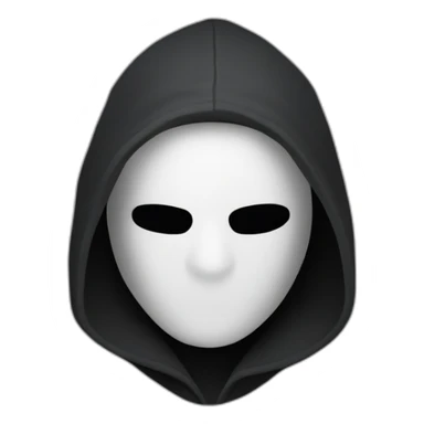 masked thief sticker