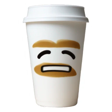 The name "Dudinha" printed on a Latte cup sticker