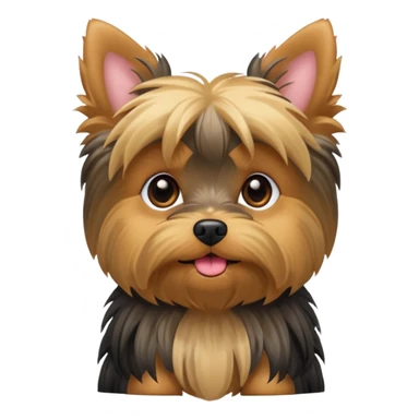 Yorkie dog  sticker