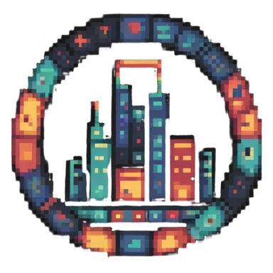 indie music festival with multiple artists sticker