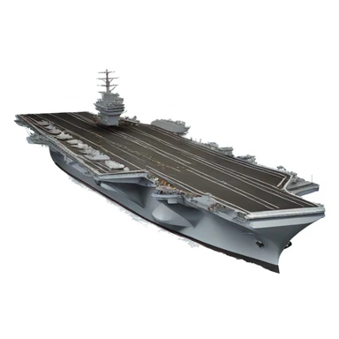 Sky blue aircraft carrier sticker