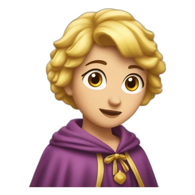 Caperucita sorprendida sticker