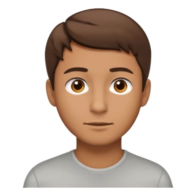 man looking for someone sticker