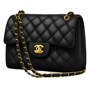 Chanel bag black sticker