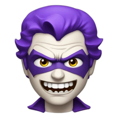 Batman fight joker sticker