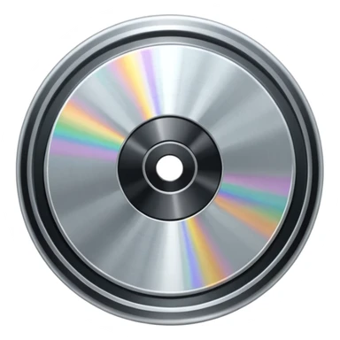 movie strip disk sticker