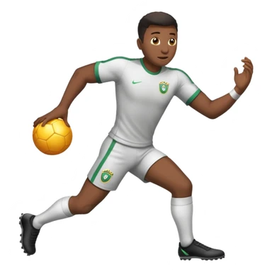 Um homem nadando todo prateado sticker