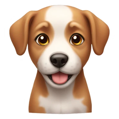 adorable little dog sticker