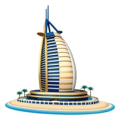 Burj Al Arab sticker