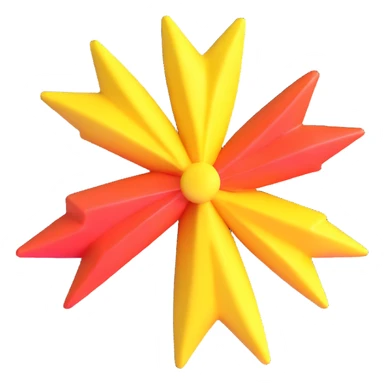 starburst candy sticker