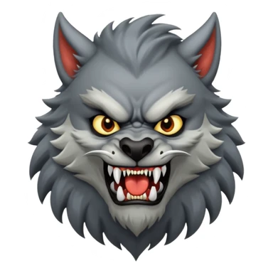 king of werewolf sticker