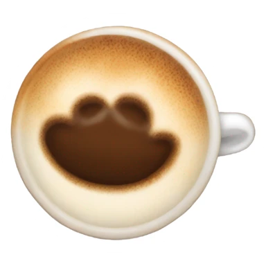 A cappuccino  sticker