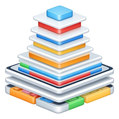 full stack system architecture sticker