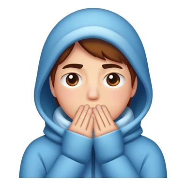 Create a new emoji from the combination of these emojis: 🥶🥵 sticker