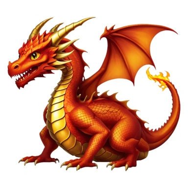 Smaug the dragon from the Hobbit sticker